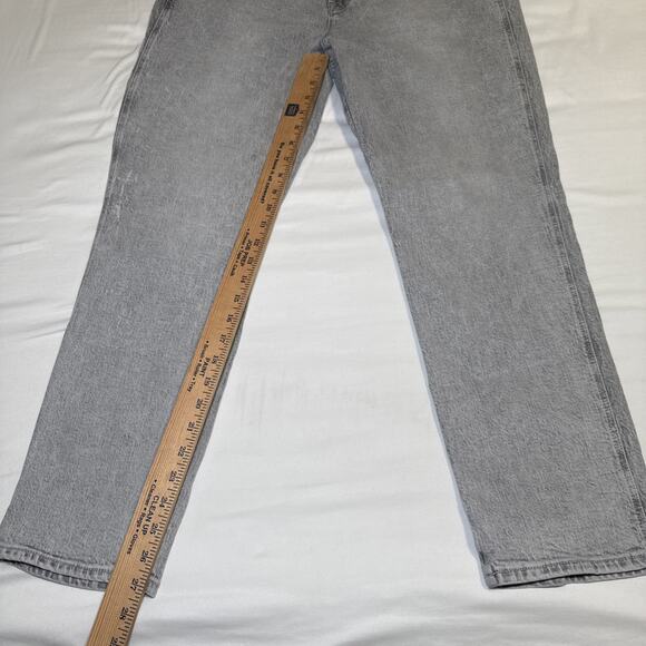 Old Navy Jeans Womens 14 Gray Vintage Slim Jeans Stretch Denim Smooth Pocket EUC - Picture 10 of 13